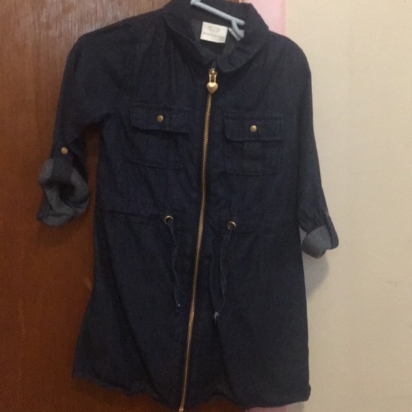 Koala Kids Other - Denim Front Zipper Dress
